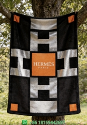 Hermes Throw Blankets